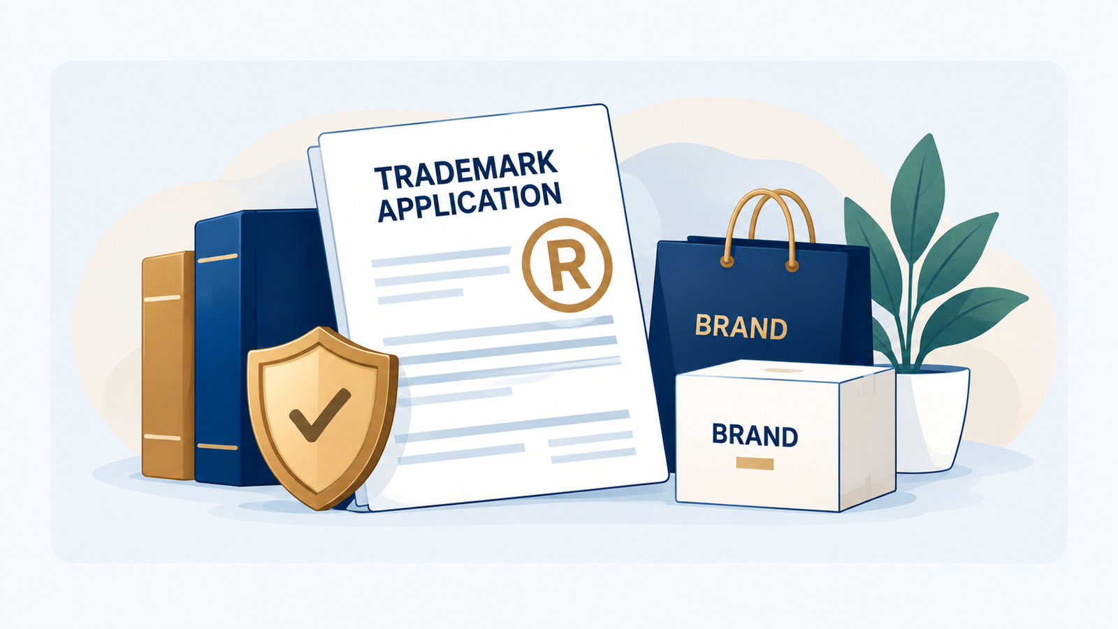 Trademark registration and branded packaging